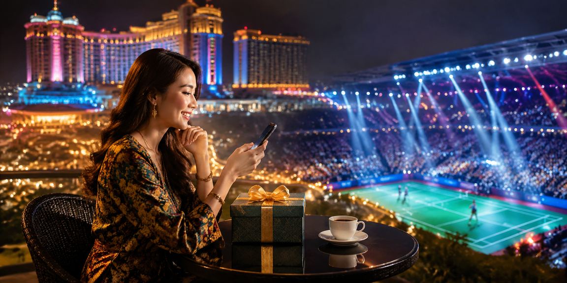 Pengguna Malaysia melayari kasino mudah alih di Genting Highlands dengan telefon pintar