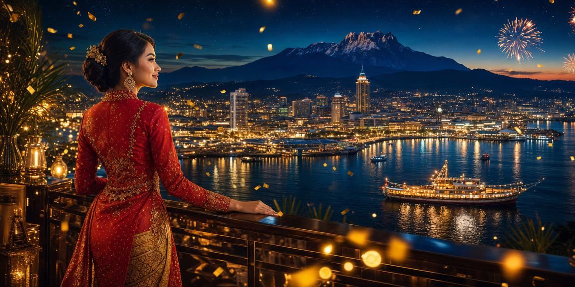 Tawaran bonus VIP sempena Hari Raya di Sabah dengan suasana perayaan tempatan Malaysia